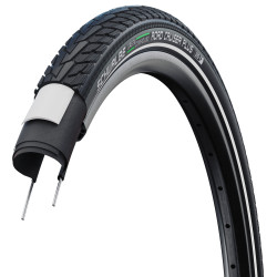 Padanga 28" Schwalbe Road Cruiser Plus HS 484 Active Wired 37-622 / 28x1.40 GreenCompound Reflex - nuotrauka 1