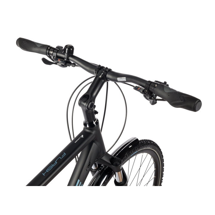 Dviratis Unibike Flash EQ GTS 2025 black