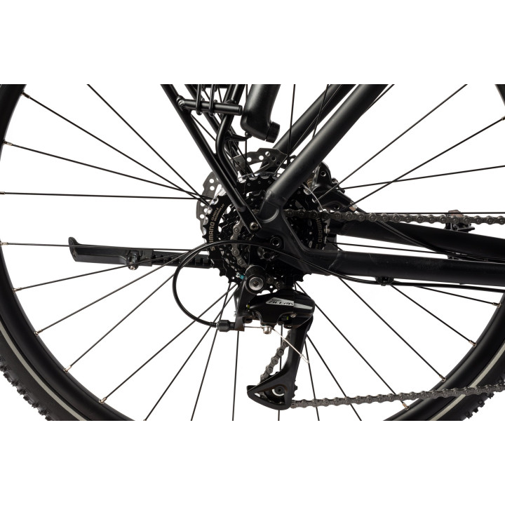 Dviratis Unibike Flash EQ GTS 2025 black