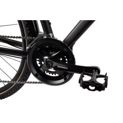 Dviratis Unibike Flash EQ GTS 2025 black - nuotrauka 4