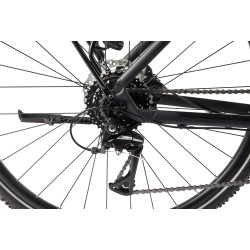 Dviratis Unibike Flash EQ LDS 2025 black - nuotrauka 1