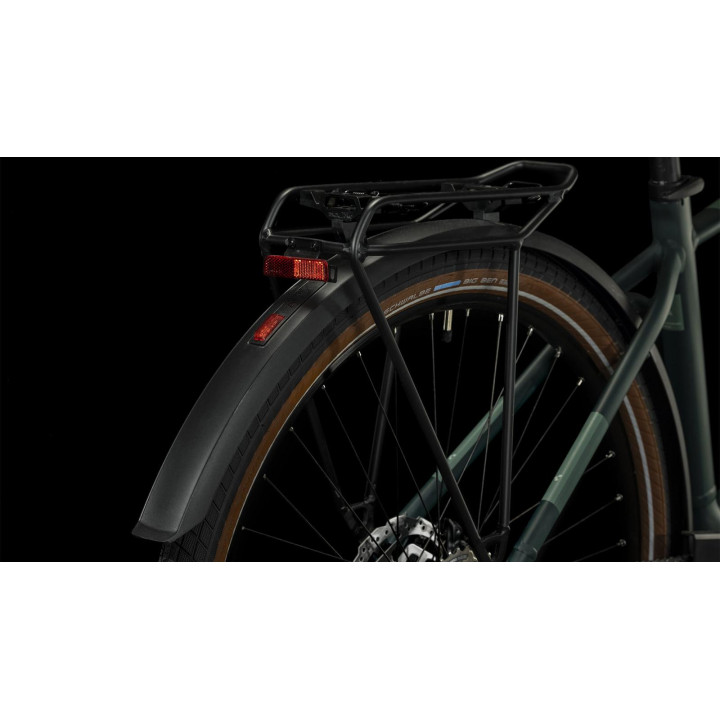 Elektrinis dviratis Cube Touring Hybrid ONE 500 darkgreen'n'