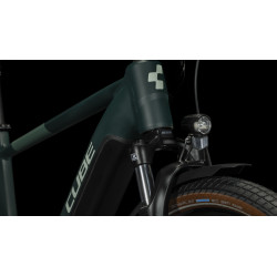 Elektrinis dviratis Cube Touring Hybrid ONE 500 darkgreen'n'green-50 cm / S - nuotrauka 4
