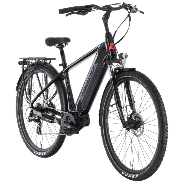 Elektrinis dviratis Tabou Kinetic UP 1.0 black-red