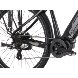 Elektrinis dviratis Tabou Kinetic UP 1.0 black-red - nuotrauka 2