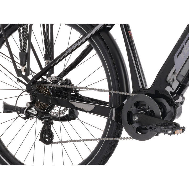Elektrinis dviratis Tabou Kinetic UP 1.0 black-red