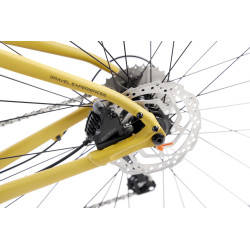 Dviratis Romet Aspre 2 2025 dark yellow-black-56 cm / XL - nuotrauka 1