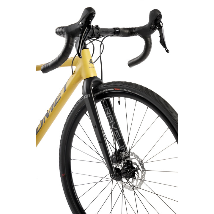 Dviratis Romet Aspre 2 2025 dark yellow-black-56 cm / XL