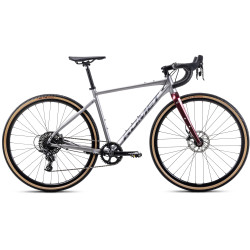 Dviratis Romet Boreas 2 2025 bright graphite-bordo - nuotrauka 1