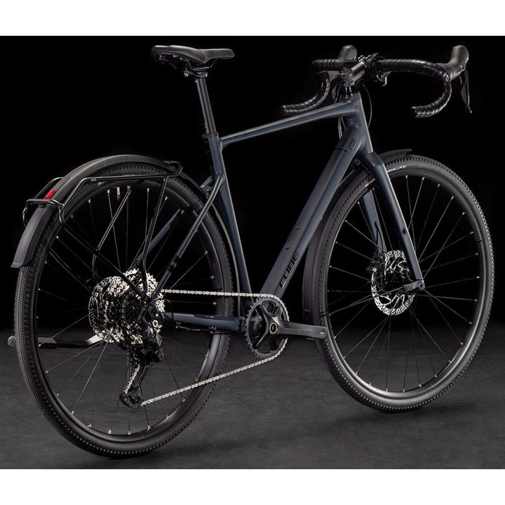 Dviratis Cube Nuroad Pro FE night'n'black 2025-M