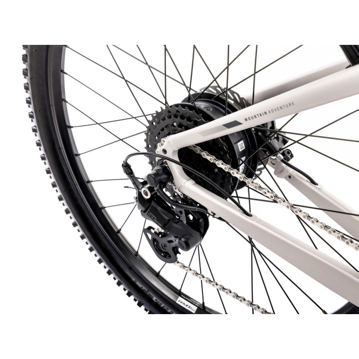 Elektrinis dviratis Romet e-Rambler 2.0 504WH 2025 silver-gr
