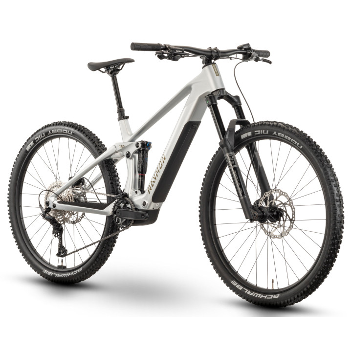 Elektrinis dviratis Raymon Airok 29" 2025 silver stealth-tau