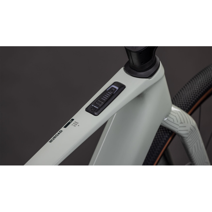Elektrinis dviratis Cube Nuroad Hybrid C:62 Race 400X reedbe