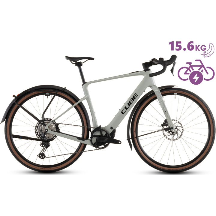 Elektrinis dviratis Cube Nuroad Hybrid C:62 Race 400X FE ree