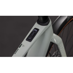Elektrinis dviratis Cube Nuroad Hybrid C:62 Race 400X FE reedbeige'n'black 2026 - nuotrauka 2