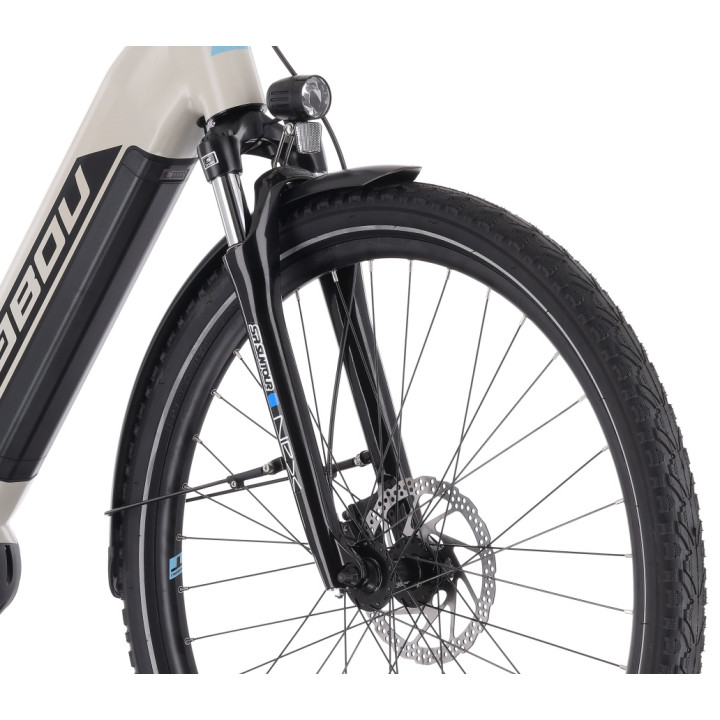 Elektrinis dviratis Tabou Mono UP 2.0 grey-black