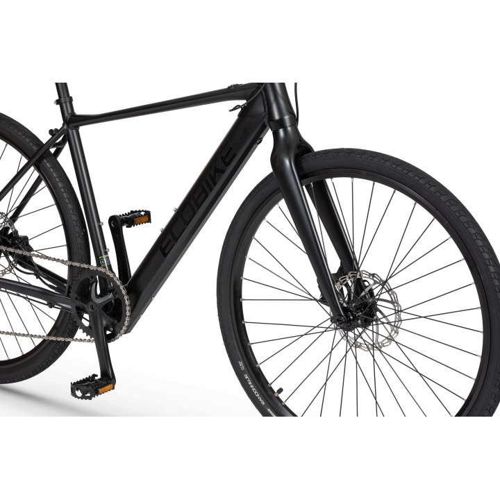 Elektrinis dviratis Ecobike Urban Plus 10 + 7 Ah 601Wh