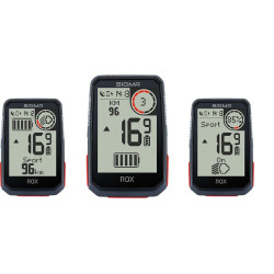 Dviračio kompiuteris SIGMA ROX 4.0 GPS Black Sensor Set - nuotrauka 1