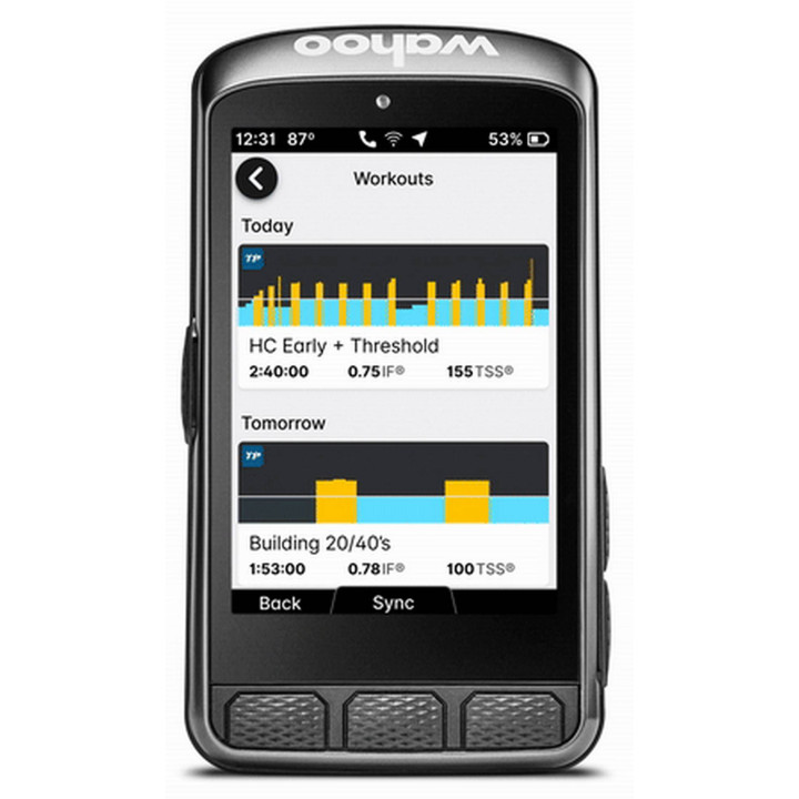Dviračio kompiuteris Wahoo ELEMNT Ace GPS (WFCC7)