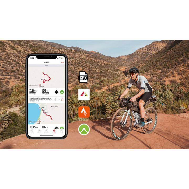 Dviračio kompiuteris SIGMA ROX 4.0 Endurance GPS black