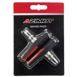 Stabdžių kaladėlės Azimut Dual Superior V-brake 70mm - nuotrauka 3
