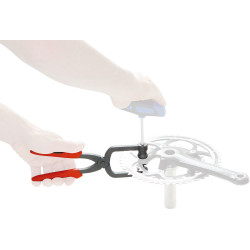 Įrankis žnyplės Cyclus Tools Chainring“r for chainring bolts with bit D (720327) - nuotrauka 2