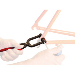 Įrankis žnyplės Cyclus Tools Chainring“r for chainring bolts with bit D (720327) - nuotrauka 4