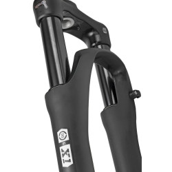 Šakė SR Suntour X1 32 RLR Coil DS 27.5" 100mm 1-1/8" 9x100mm black matt - nuotrauka 1