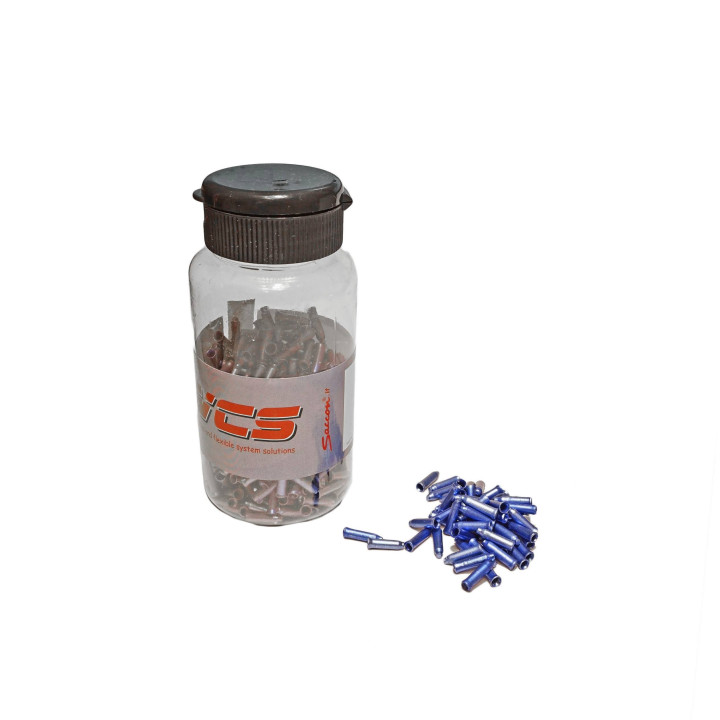 Troselio antgaliukai Saccon Italy Alu 500vnt. butel. blue