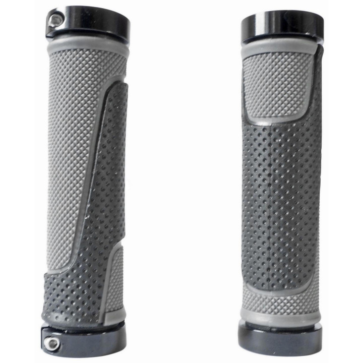 Vairo rankenėlės Azimut Dual Sport 2xLock 130mm black/grey (