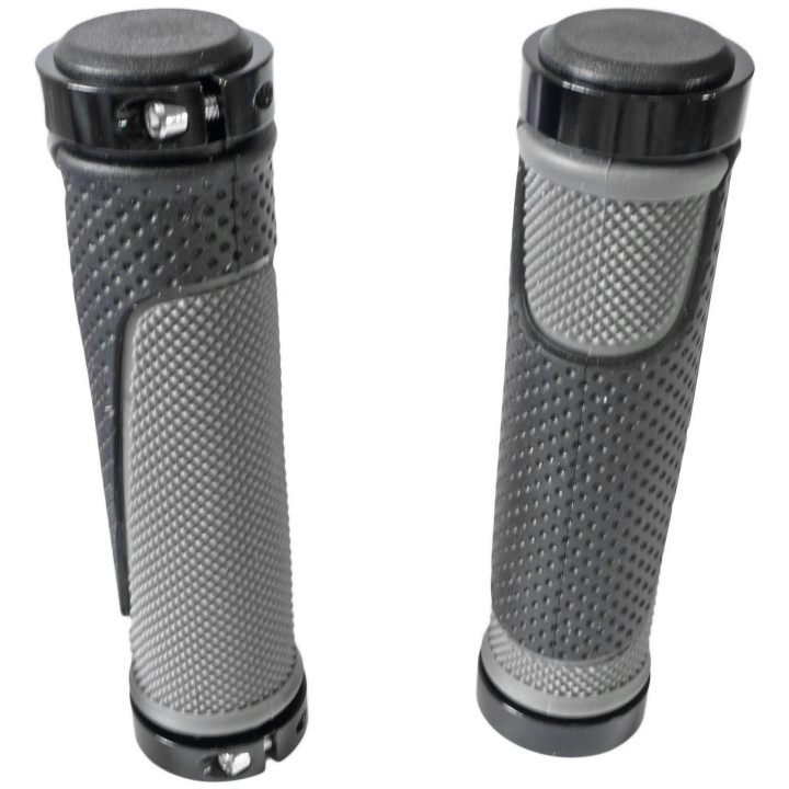 Vairo rankenėlės Azimut Dual Sport 2xLock 130mm black/grey (