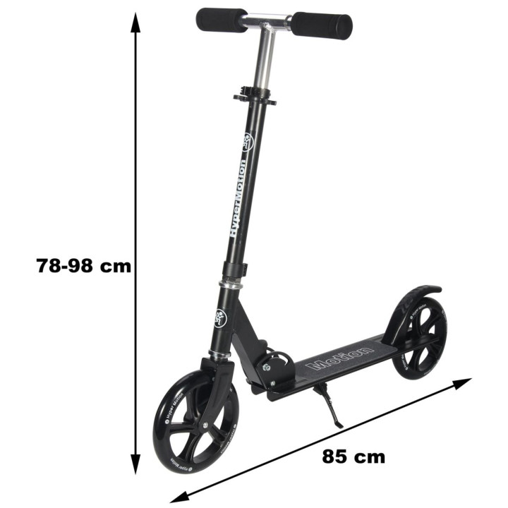 Paspirtukas HyperMotion Rockster black