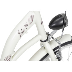 Dviratis AZIMUT Julie 24" 2025 light cream - nuotrauka 2