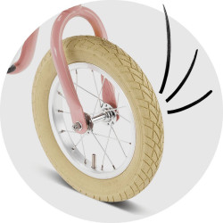 Balansinis dviratukas PUKY LR XL Br Classic retro-rose - nuotrauka 3