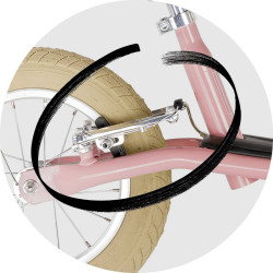 Balansinis dviratukas PUKY LR XL Br Classic retro-rose - nuotrauka 4