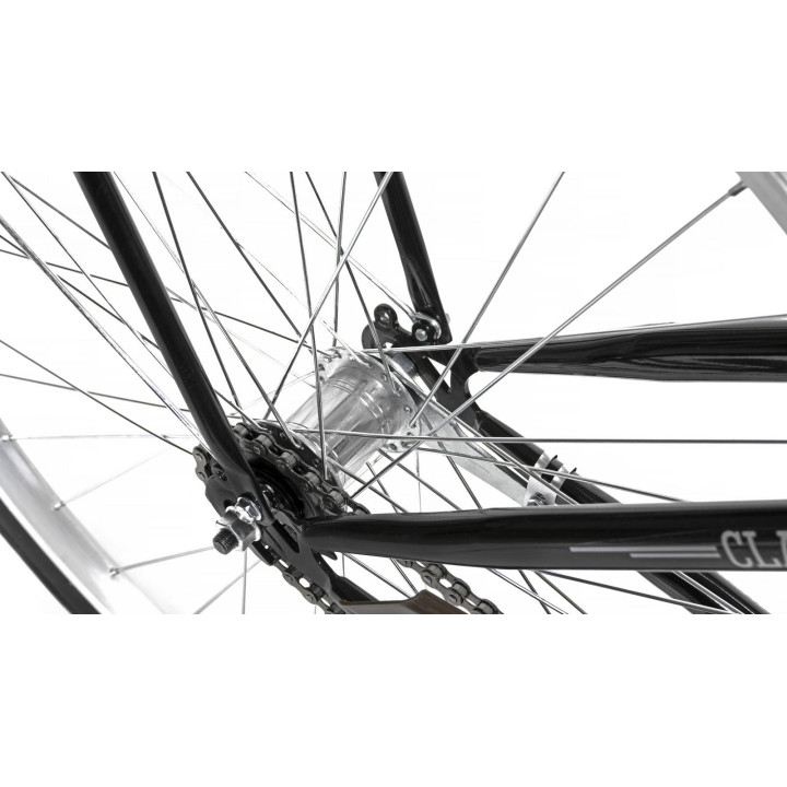 Dviratis AZIMUT Classic 26" 2025 black