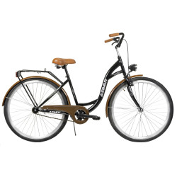 Dviratis AZIMUT Classic 28" 2025 black - nuotrauka 1
