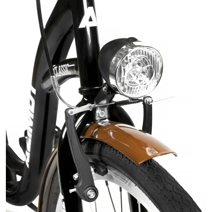 Dviratis AZIMUT Classic 28" 2025 black