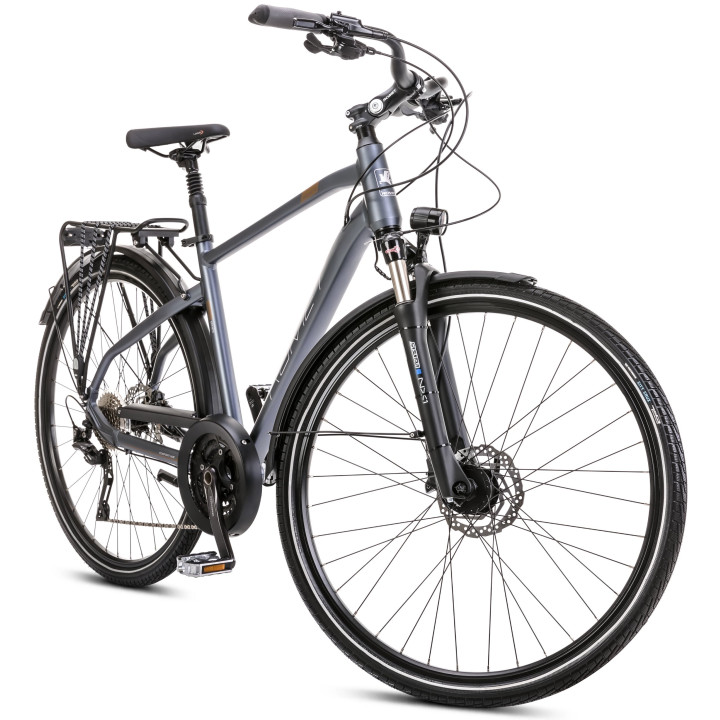 Dviratis Romet Wagant 10 2025 graphite-dark gold