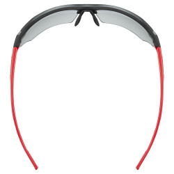 Akiniai Uvex Sportstyle 802 variomatic black red white / smoke - nuotrauka 1