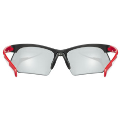 Akiniai Uvex Sportstyle 802 variomatic black red white / smoke - nuotrauka 3
