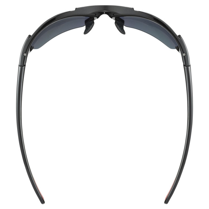 Akiniai Uvex blaze III black red / mirror red