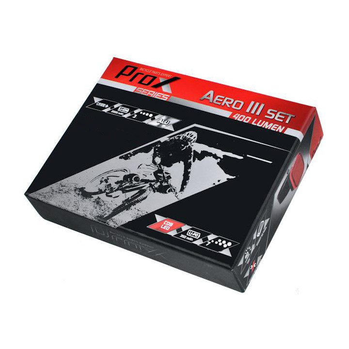 Apšvietimo komplektas ProX Aero III 400Lm + Apus 40Lm USB