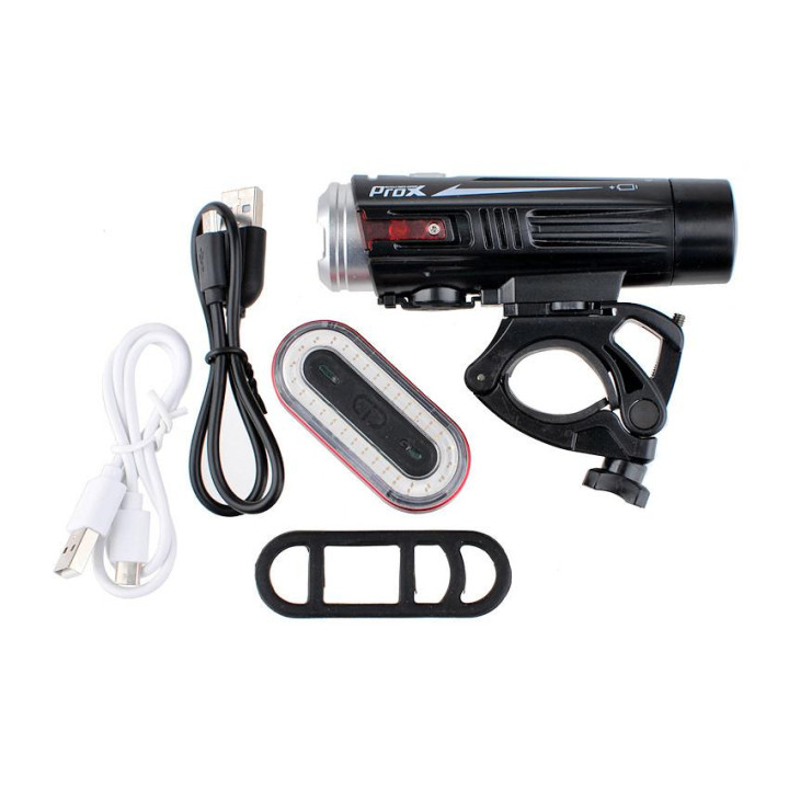Apšvietimo komplektas ProX Crater 880Lm + Iris 50Lm USB
