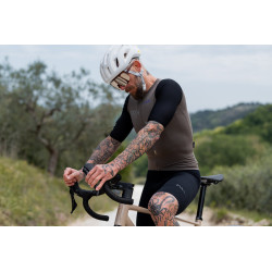 Dviratininko marškinėliai Northwave Extreme EVO S/S black sand - nuotrauka 3