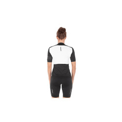 Dviratininko marškinėliai Cube Blackline WS white'n'black S/S - nuotrauka 2