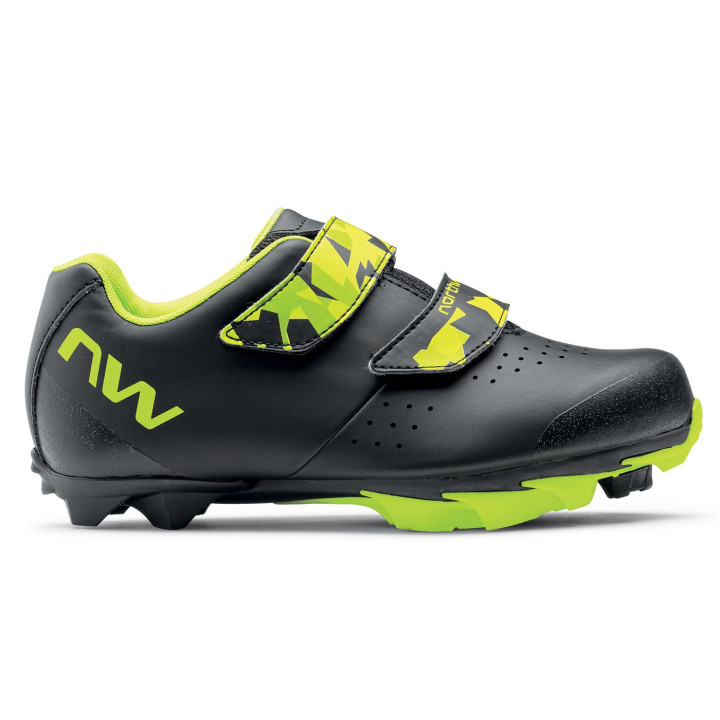 Dviratininko batai Northwave Origin Junior MTB XC black-yell
