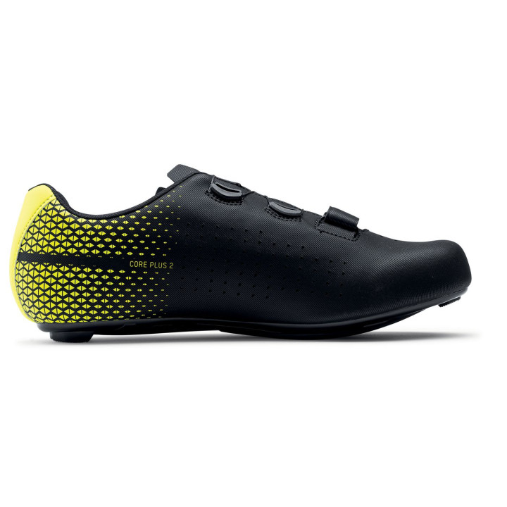 Dviratininko batai Northwave Core Plus 2 Road black-yellow f