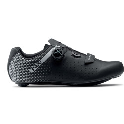 Dviratininko batai Northwave Core Plus 2 Road black-silver - nuotrauka 1