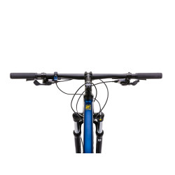 Dviratis Romet Mustang M3 CS 2025 dark blue-yellow - nuotrauka 3